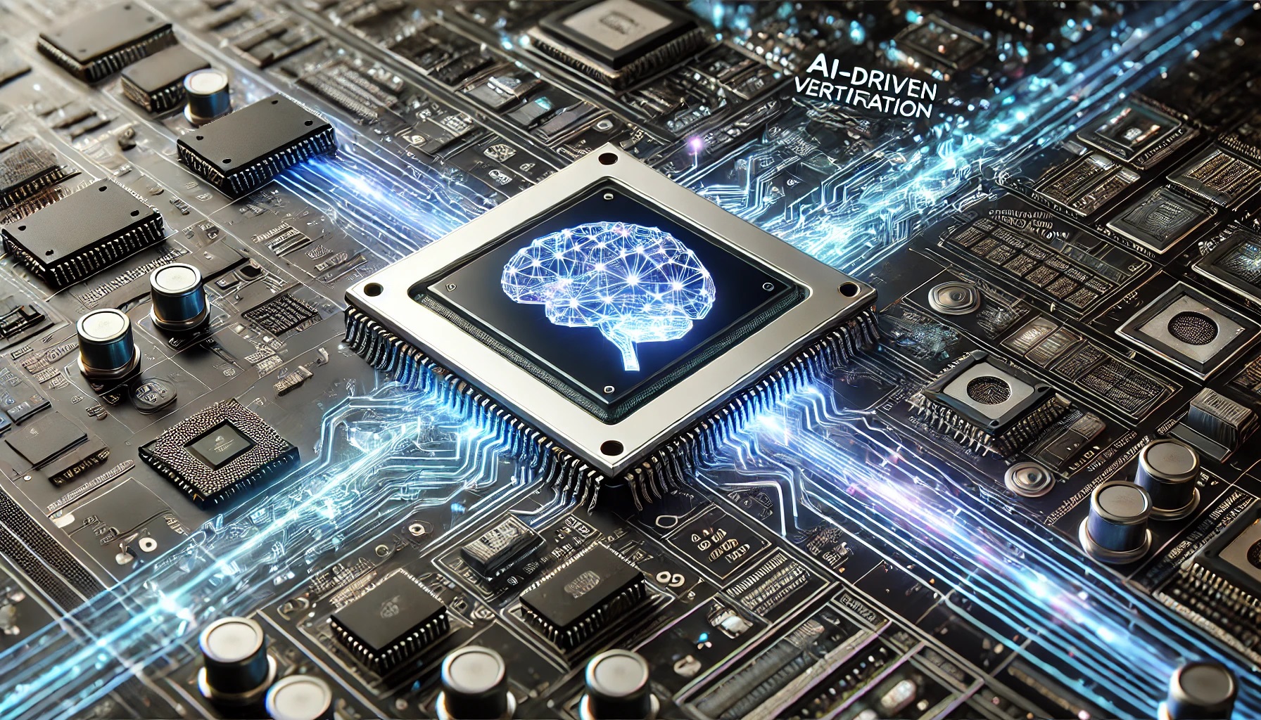 AI-driven verification illustration